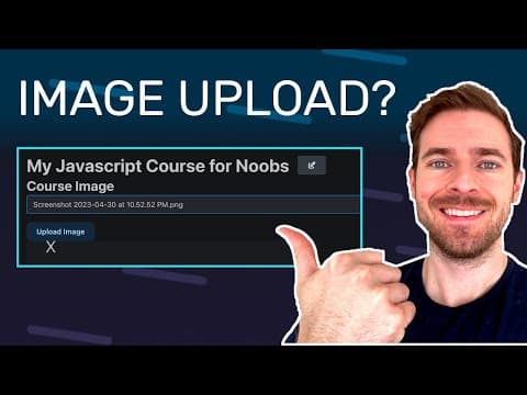 How to Upload Images to S3 from a Full Stack App thumbnail