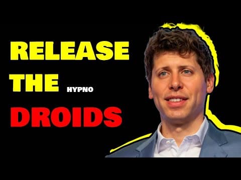 OpenAI's 'AGI Robot' Develops SHOCKING NEW ABILITIES | Sam Altman Gives Figure 01 Get a Brain thumbnail
