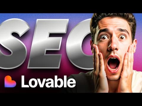 SEO in Lovable (Full Course) thumbnail