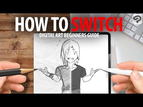 How to Start Drawing Digitally | DrawlikeaSir thumbnail