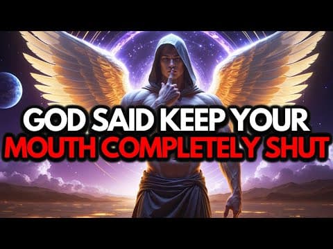 Chosen Ones, This Instruction Is Clear — Hold Your Tongue; This is Not The Time To Talk thumbnail