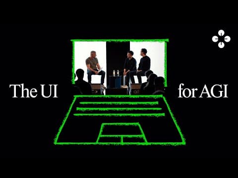 Carl Pei (Nothing), Josh Miller (The Browser Company), Gustav Söderström (Spotify) | The UI for AGI thumbnail