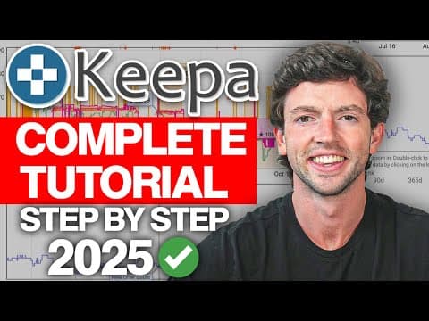 How To Use Keepa For Amazon FBA COMPLETE Tutorial (2026) thumbnail