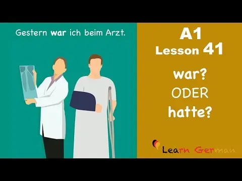 A1 - Lesson 41 | war oder hatte | Learn German for beginners thumbnail