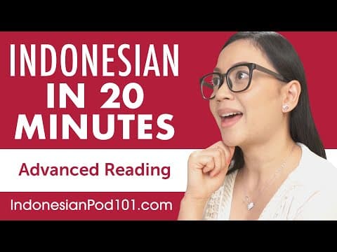 How to Improve Advanced Indonesian Reading Skills thumbnail
