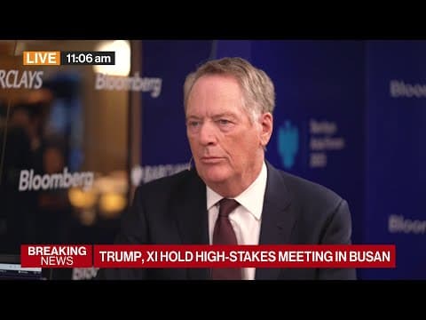 Trump's Former Trade Chief Calls for 'Substantial' China Tariffs, Tech Curbs thumbnail