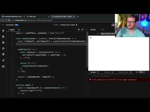 This challenge is a great react custom hook practice problem thumbnail