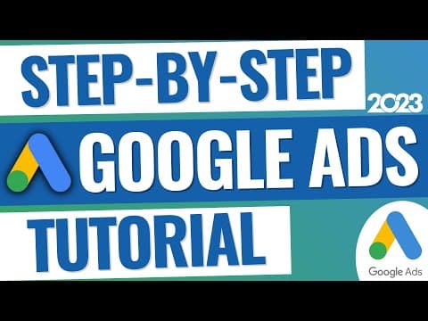 How to Set Up a Google Ads Search Campaign for Beginners thumbnail