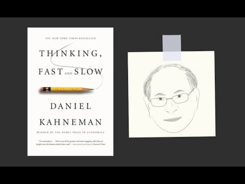 THINKING, FAST AND SLOW by Daniel Kahneman | Core Message thumbnail