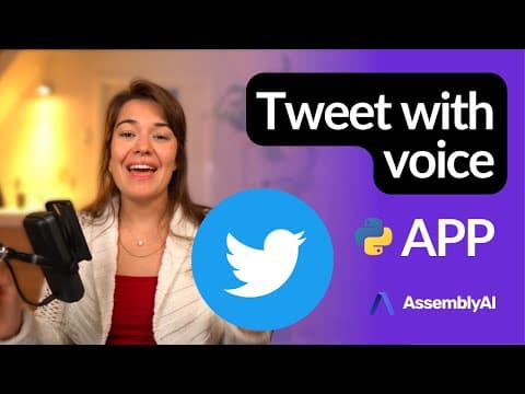 Auto-Tweet Your Funniest Sentences Using Speech Recognition in Python thumbnail
