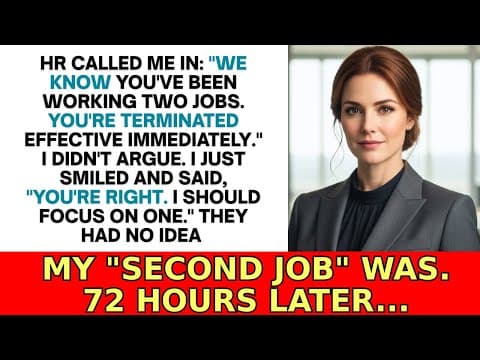 I Was Fired For "Working Two Jobs" - But HR Didn't Check Which Two Jobs I Actually Had thumbnail