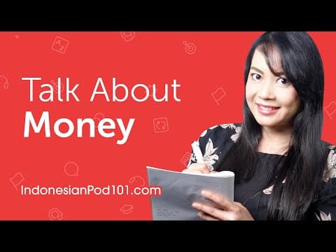 How to Talk about Money in Indonesian? thumbnail