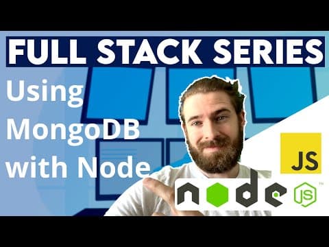 Using MongoDB to Store our Posts | Beginner's Guide to Full Stack Development thumbnail