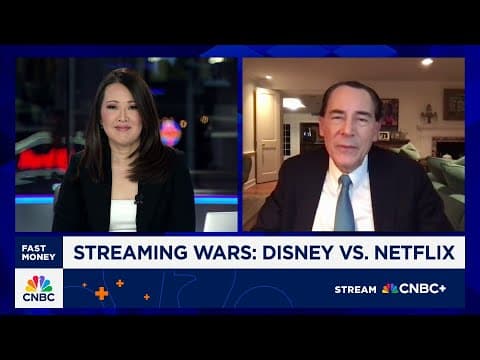 Media Mogul Tom Rogers talks Disney stock tumbling after quarterly results thumbnail