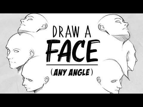 How to DRAW FACES (From ALL angles) | Drawlikeasir thumbnail