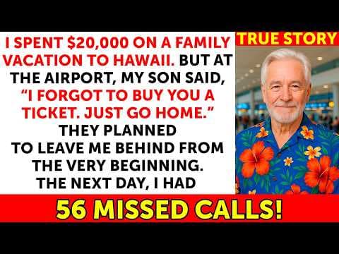 I Spent $20,000 On A Vacation In Hawaii, But My Son Said, “I Forgot To Buy You A Ticket. Go Home.” thumbnail