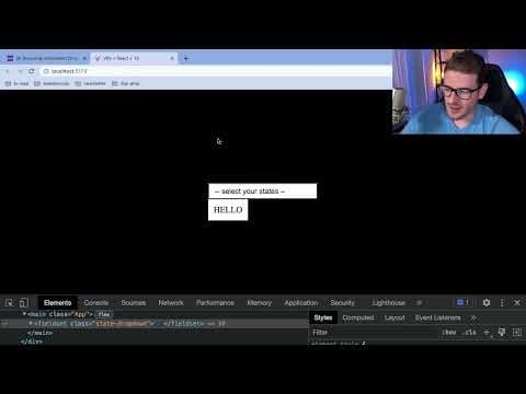 React Challenge - Can you Build a Multi-Select State Dropdown? thumbnail