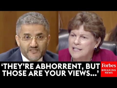Jeanne Shaheen Reads Shocking Quote About The Holocaust From Man Who Trump Nom Appointed To Job thumbnail