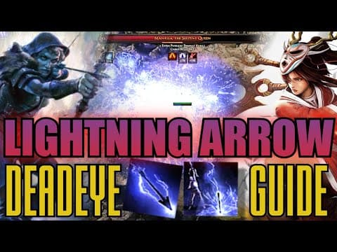 Lightning Arrow Deadeye Guide - My League Starter - Poe2 0.3 thumbnail