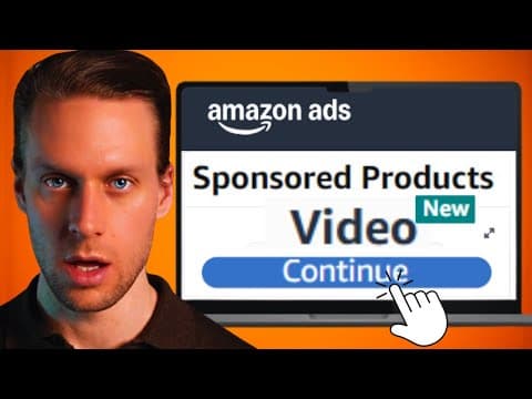 Amazon BRAND NEW Sponsored Product VIDEO Ads (Step by step Walkthrough) thumbnail
