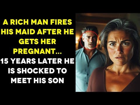 A Rich Man Fires His Maid After Getting Her Pregnant, He is Shocked To Meet His Son 15 Years Later thumbnail