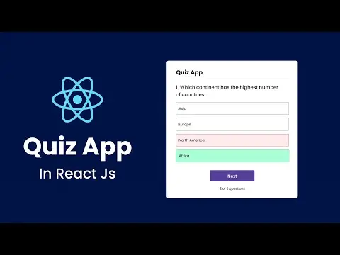 How to Create a Quiz App Using React JS thumbnail