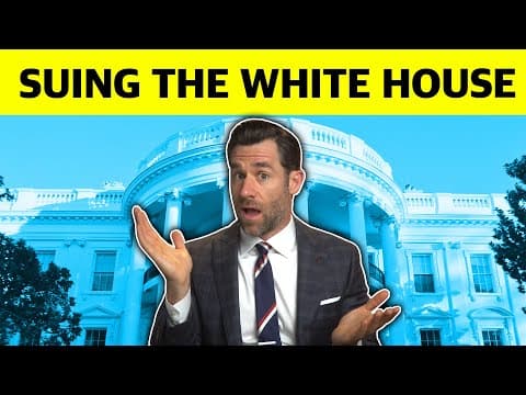 Why Is LegalEagle Suing the White House and CIA? thumbnail