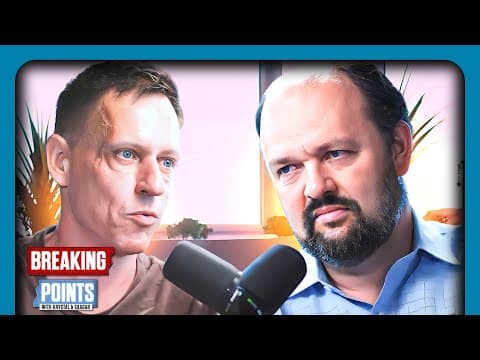 Peter Thiel FREEZES When Asked if He's ANTICHRIST thumbnail