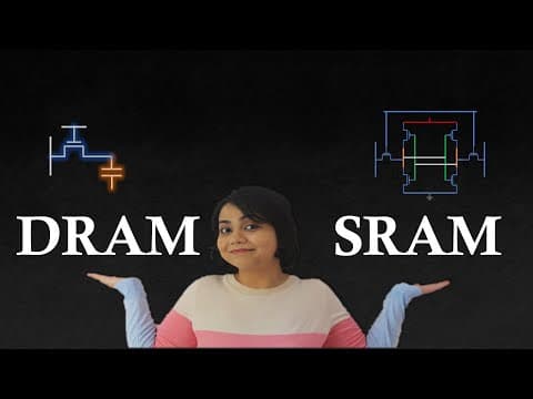 Differences Between SRAM and DRAM | Computer Architecture thumbnail