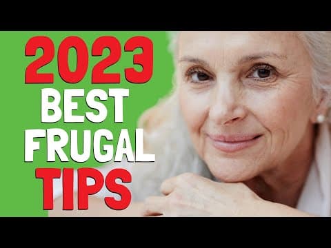 10 FRUGAL LIVING HABITS to Start in 2023 thumbnail