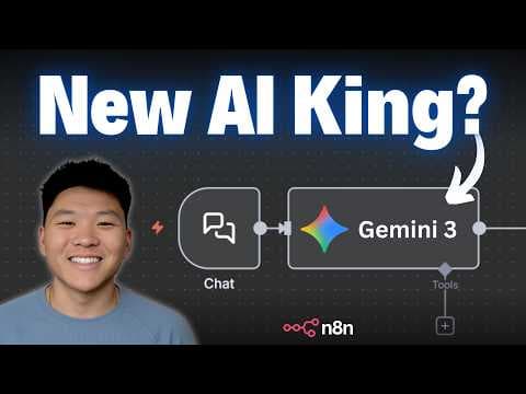 Build ANYTHING with Gemini 3 Pro and n8n AI Agents thumbnail