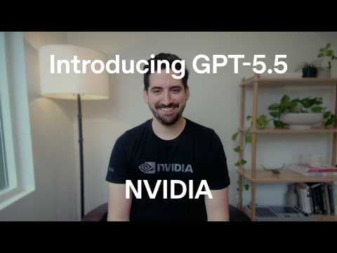 Introducing GPT-5.5 with NVIDIA thumbnail