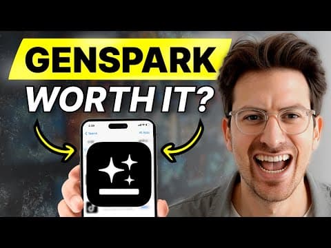 Genspark vs ChatGPT, my brutally honest review thumbnail