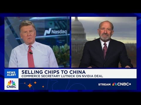 Watch CNBC's full interview with Commerce Secretary Howard Lutnick thumbnail