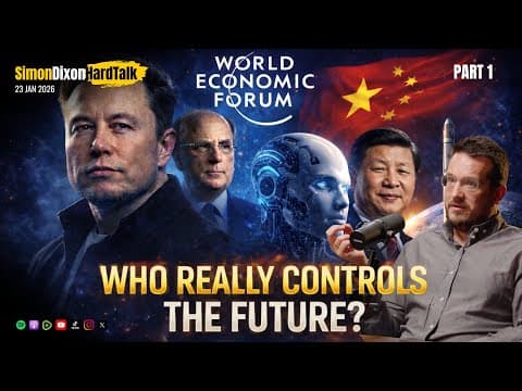 Elon Musk & Larry Fink at WEF: AI, China, Space — Who Really Controls the Future? thumbnail