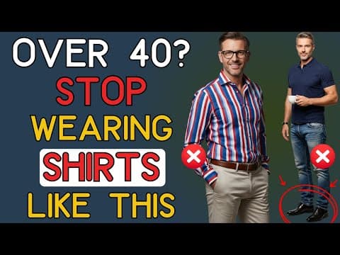 Most Men Over 40 Get at Least One of These Shirts Wrong — Here’s the Fix | 40+ Men's Fashion thumbnail