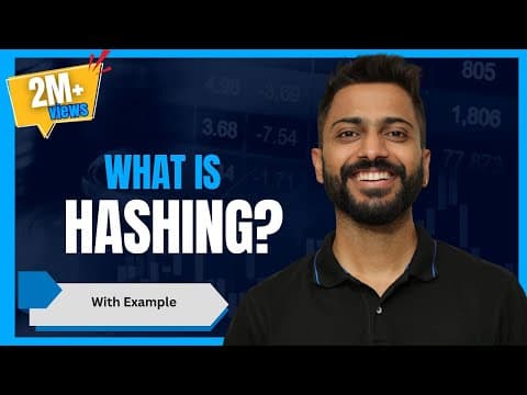 L-6.1: What is hashing with example | Hashing in data structure thumbnail