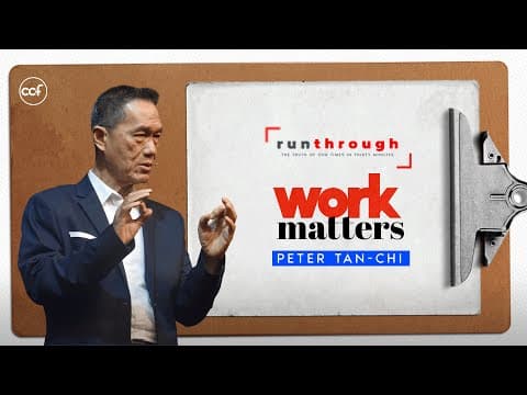Work Matters | Peter Tan-Chi | Run Through thumbnail