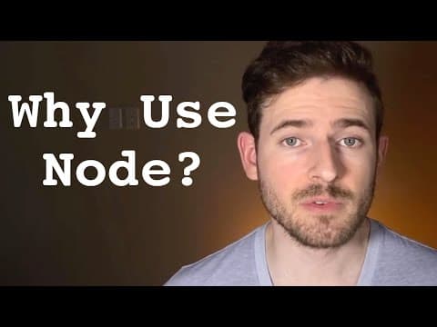 Why use NodeJs over other Languages & Runtimes thumbnail