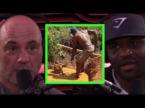 Francis Ngannou Details Working in Sand mines at Age 10 thumbnail