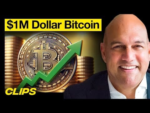 The Simple Math Behind $1M Bitcoin | MOONSHOTS thumbnail