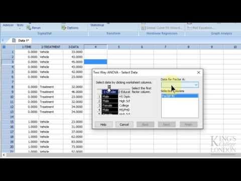 How to Perform a Two-Way ANOVA in SigmaPlot thumbnail