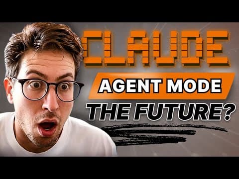 Claude's Agent Mode was LEAKED (First Look) thumbnail