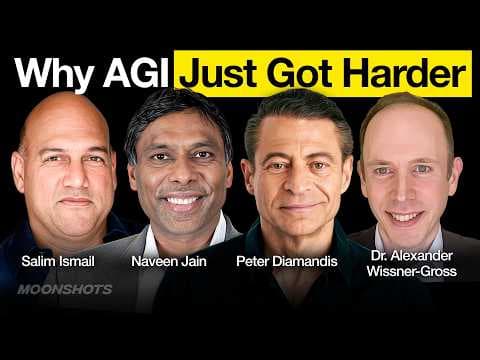 New AGI Timeline, AI Could Automate 57% of US Jobs, and Claude Consciousness w/ Naveen, Salim & AWG thumbnail