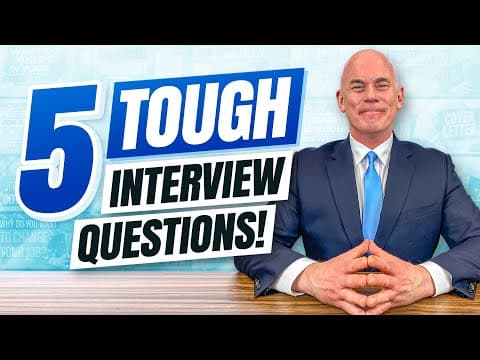 TOP 5 HARDEST INTERVIEW QUESTIONS & Top-Scoring ANSWERS! thumbnail