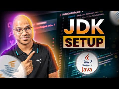 #2 Java Development Kit (JDK) Setup thumbnail