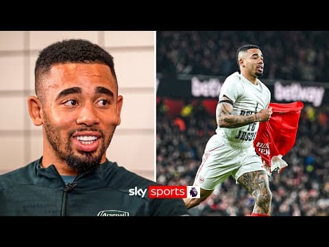 Gabriel Jesus on his return from injury, aims for the season & more! thumbnail