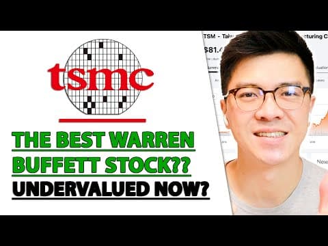 TSMC STOCK ANALYSIS | The Best Warren Buffett Stock? Undervalued Now? thumbnail