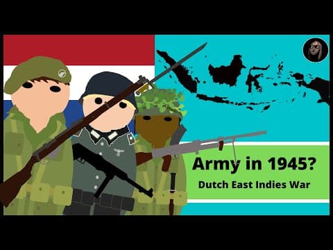 How Did the Dutch Create An Army After World War 2? | Indonesian War 1945 -1949 thumbnail