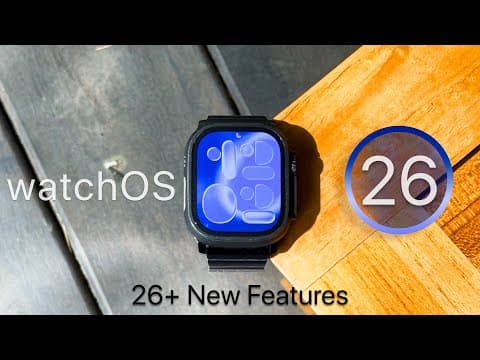 watchOS 26 is Out! - What's New? thumbnail